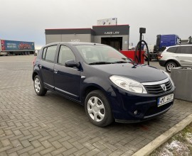 Dacia Sandero, 1,2 i (55 KW), naj. 78 000 km, ČR