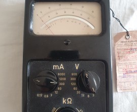 Prodám: retro měřák V a mA , Duo 10 z roku: 1969