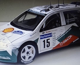 Prodám model vozu Škoda Fabia WRC 2003