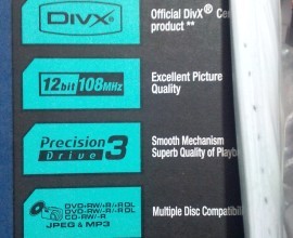Nepoužitý DVD přehrávač Sony