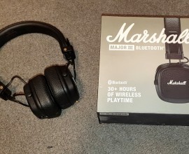 Marshall major III Bluetooth černé